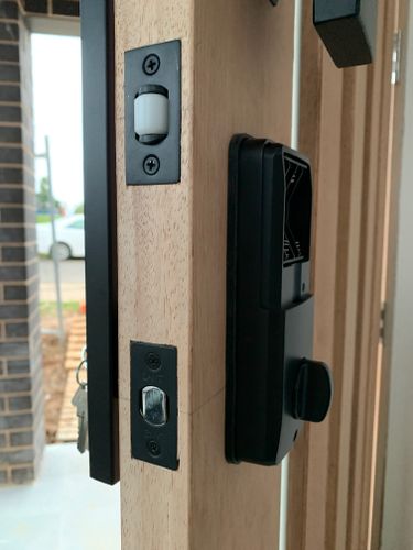 Structural bracket on pine timber